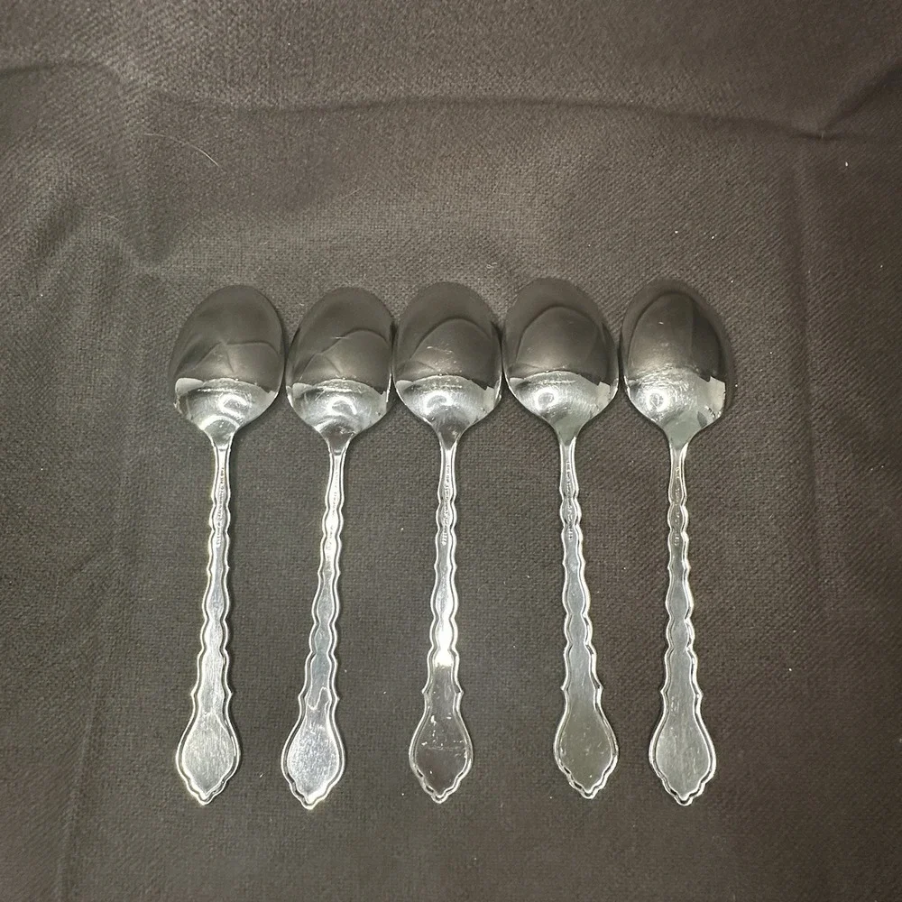 ONEIDA CELLO Serving Set 13 Casserole Pierced Pie Gravy Sugar Jelly Solid Spoons
